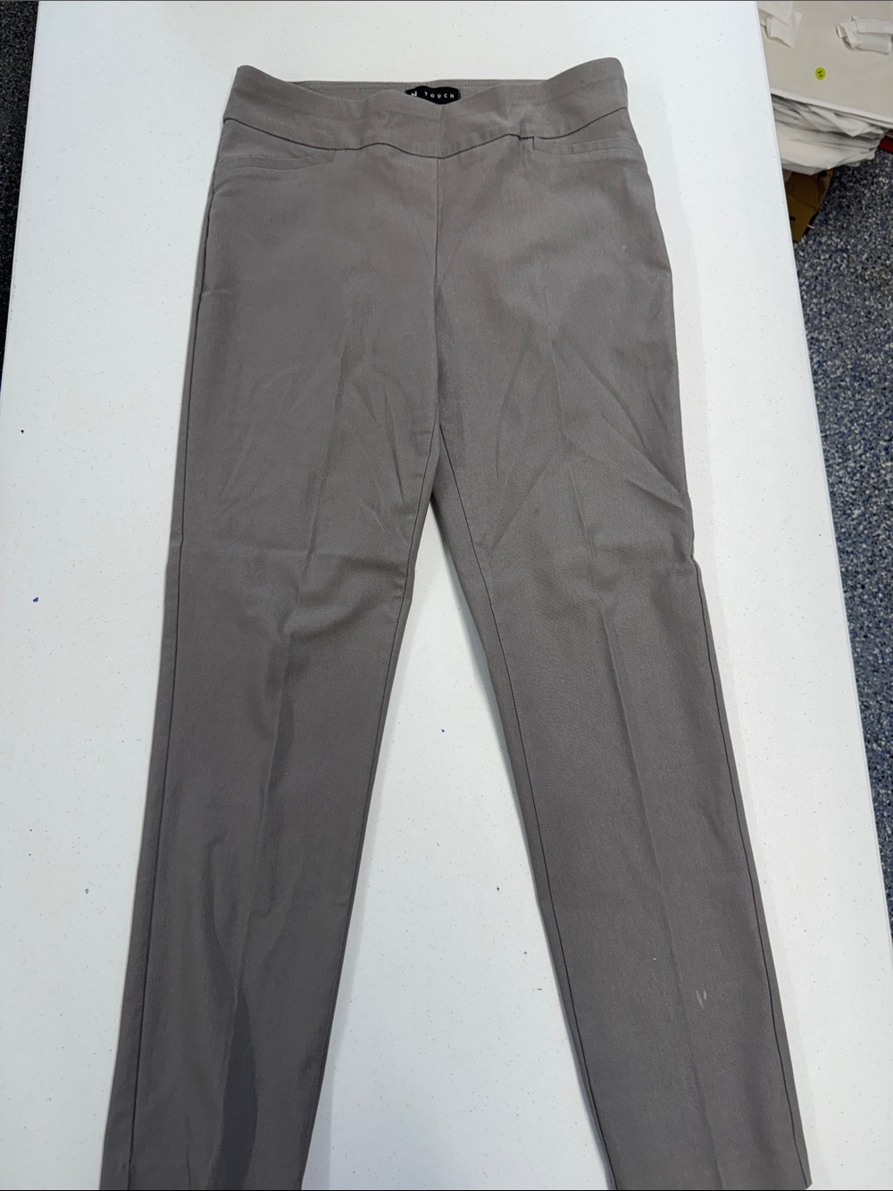 Women's Tailored Ponte Pants - Gray
